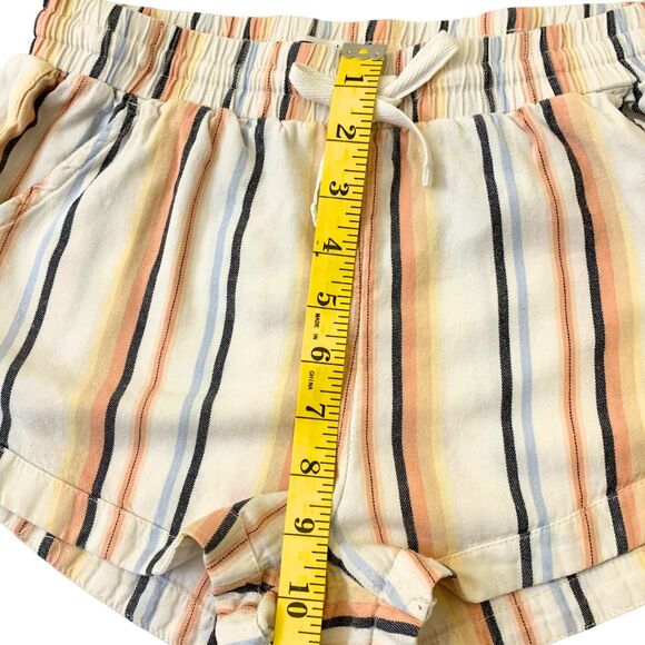 Billabong XS Striped Drawstring Shorts Pastel Multi-Color Casual Comfy - Picture 4 of 11